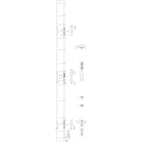 Produktbild zu KFV zárlemez B001 "Q" AS 2600 13 mm rendszerhez,jobb,ezüst horganyzott