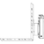 Produktbild zu MACO sarokpánt DT130 erkélyablakhoz átfedő csavarozás, 12/18-13 mm, balos ezüst