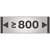 Symbol zu REGINOX Einbauspüle Amsterdam 540, 1000 x 500 mm, reversibel, Black Silvery