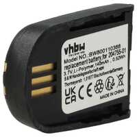 Akku als Ersatz für Plantronics 204755-01, 82742-01, 84598-01 - 140mAh 3,7V Li-Polymer 01