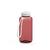 Artikelbild Drink bottle "Refresh" clear-transparent incl. strap, 0.7 l, translucent-red/white