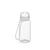 Artikelbild Drink bottle "Sports" clear-transparent incl. strap 0.4 l, transparent