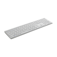 Rapoo E9800M Tastatur RF Wireless + Bluetooth QWERTY Deutsch Weiß