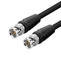 Microconnect BNC-HDSDI-3M coaxial cable RG-6 Black