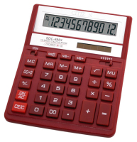 Citizen SDC-888X kalkulator Kieszeń Kalkulator finansowy Czerwony