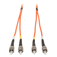 Tripp Lite N302-15M cable de fibra optica 2x ST OFNR Naranja