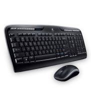 Logitech MK320 keyboard Mouse included RF Wireless ĄŽERTY Lithuanian Black