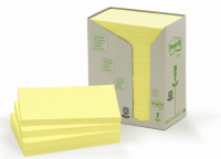 Post-It 655-1T zelfklevend notitiepapier Rechthoek Geel 100 vel Zelfplakkend