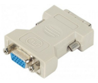 Uniformatic DVI-I - VGA m/f Blanc
