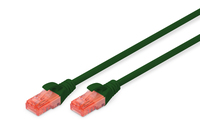 ASSMANN Electronic DK-1617-010/G hálózati kábel Zöld 1 M Cat6 U/UTP (UTP)
