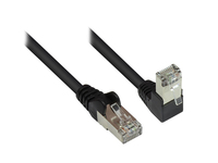 Alcasa 806W-050S Netzwerkkabel Schwarz 5 m Cat6 S/FTP (S-STP)