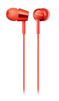 Sony MDR-EX155AP Auriculares Dentro de oído Conector de 3,5 mm Rojo