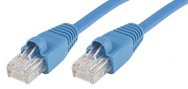 Microconnect UTP Cat6 5m Blue PVC networking cable