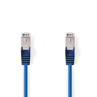 Nedis CCGP85121BU10 kabel sieciowy Niebieski 1 m Cat5e SF/UTP (S-FTP)