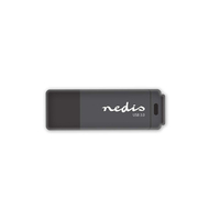 Nedis FDRIU364BK unidad flash USB 64 GB USB tipo A 3.2 Gen 1 (3.1 Gen 1) Negro