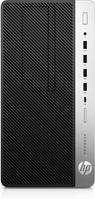 HP ProDesk 600 G3 Intel® Core™ i5 i5-7500 8 GB DDR4-SDRAM 500 GB HDD Windows 10 Pro Micro Tower PC Black, Silver