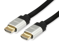 Equip 119385 HDMI kabel 10 m HDMI Type A (Standaard) Zwart