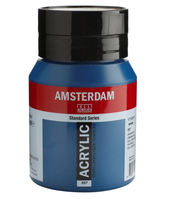 Amsterdam Standard Acrylfarbe 500 ml Blau, Grün Flasche