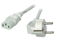 Microconnect PE010418G electriciteitssnoer Grijs 1,8 m C13 stekker