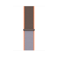 Apple MXMT2ZM/A smart wearable accessory Band Brown, Grey, Orange Nylon