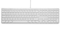 LMP 17616 clavier USB QWERTZ Polonais Argent