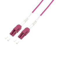 LogiLink FP4UB01 Glasfaserkabel 1 m LC OM4 Violett