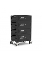 Port Designs 901975 portable device management cart& cabinet Armadio per la gestione dei dispositivi portatili Nero