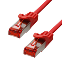ProXtend 6FUTP-03R Netzwerkkabel Rot 3 m Cat6 F/UTP (FTP)