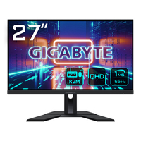 GIGABYTE M27Q P 27" Monitor da gioco QHD - 2560 x 1440 (QHD), 165Hz, 1ms, KVM, 400 cd/m², FreeSync Premium, DisplayHDR400, HDMI 2.0, DisplayPort 1.4