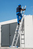 Krause 131614 ladder Schuifladder Aluminium