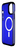 Cellularline Gloss Mag telefontok 15,5 cm (6.1") Borító Kék, Átlátszó, Fehér