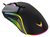 Varr Gaming USB Wired Mouse, Black (with massive amount of LED backlight effects), Adjustable DPI (1000, 1600, 3200 or 6400dpi), Seven Button with Scroll Wheel, LED backlights w...