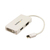 StarTech.com Mini DisplayPort auf HDMI / DVI / VGA Adapter - mDP Konverter für MacBook - Weiß