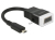 DeLOCK 65589 video kabel adapter HDMI Type D (Micro) VGA (D-Sub) + 3.5mm Zwart