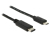 DeLOCK 83602 kabel USB 1 m USB 2.0 USB C Micro-USB B Czarny