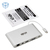 Tripp Lite U442-DOCK1 laptop dock & poortreplicator Bedraad USB 3.2 Gen 1 (3.1 Gen 1) Type-C Zilver