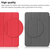 CoreParts TABX-IP10-COVER4 tabletbehuizing 27,7 cm (10.9") Flip case Rood