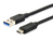 Equip 128343 cavo USB 0,25 m USB 3.2 Gen 1 (3.1 Gen 1) USB C USB A Nero