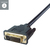 connektgear 3m DisplayPort to DVI-D Connector Cable - Male to Male Gold Connectors