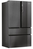 Haier FD 100 Serie 7 HB26FSNAAA nevera puerta lado a lado Independiente 750 L E Negro