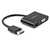 StarTech.com Adaptateur DisplayPort vers HDMI VGA - Dongle Convertisseur Numérique Multiport Actif Vidéo d'Écran DP 1.2 Mâle vers HDMI 2.0 4K 60 Hz VGA Femelle pour PC/CG