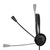 LogiLink HS0054 słuchawki/zestaw słuchawkowy Przewodowa Opaska na głowę Biuro/centrum telefoniczne Czarny