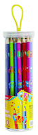 Kredki ołówkowe KEYROAD, okrągłe, z nadrukiem, 36szt., mix kolorów
