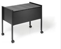 Durable ECO Universal Suspension File Trolley | for 80 A4 Folders | Black
