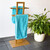 Relaxdays Handtuchständer Bambus mit 2 Handtuchstangen HBT 85 x 37 x 25 cm frei stehender Handtuchhalter in natürlicher Holz Optik als kleiner Herrendiener oder Kleiderständer im Bad, natur