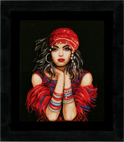 Counted Cross Stitch Kit: Gypsy Girl (Aida,B)