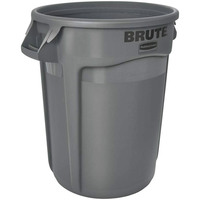 Rubbermaid BRUTE Round Container - 121 Litres - Grey