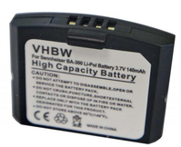 Batterie VHBW adaptée aux casques Sennheiser BA300, 500898, IS 410