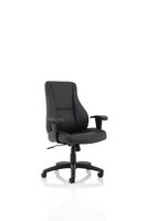 Winsor Black Leather Chair No Headrest EX000212