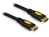 High-Speed-HDMI®-Kabel mit Ethernet, Stecker A an Stecker A, 1m, Delock® [82584]